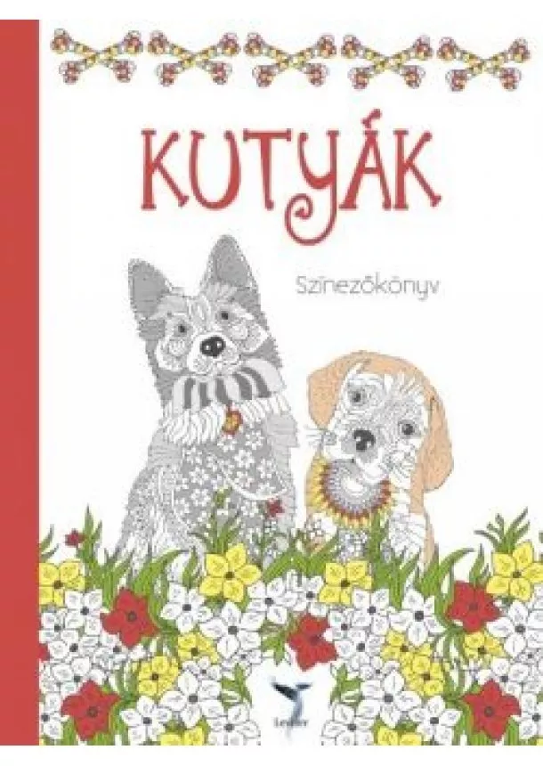 Foglalkoztató - Kutyák - Színezőkönyv