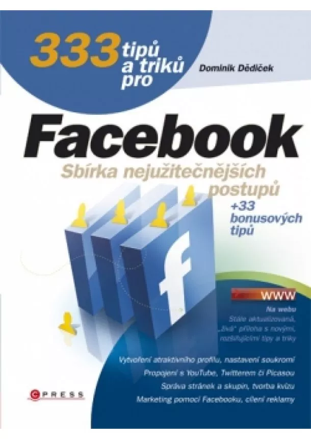 Dominik Dědiček - 333 tipů a triků pro Facebook
