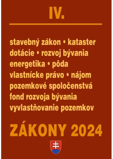 Zákony 2024/IV