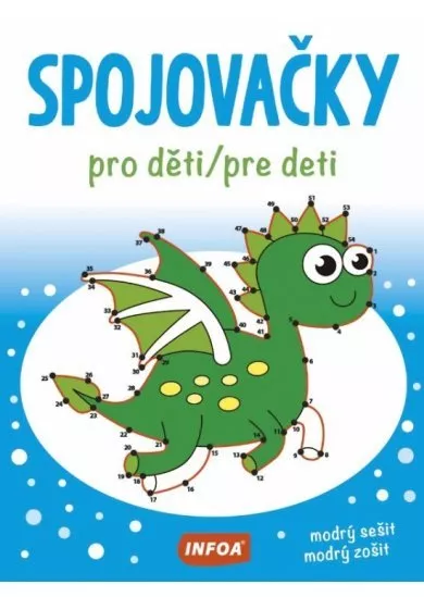 Spojovačky pro děti/pre deti - modrý zošit