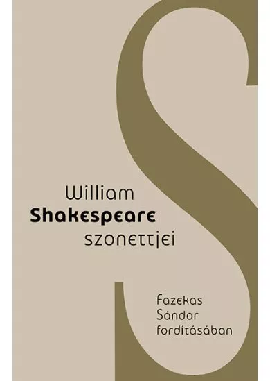 William Shakespeare szonettjei