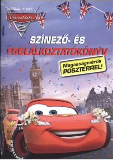 VERDÁK 2 SZÍNEZŐ- ÉS FOGLALKOZTATÓKÖNYV /MAGASSÁGMÉRŐS POSZTERREL!