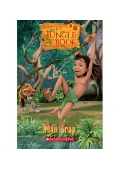 Popcorn ELT Readers 1: Man Trap - The Jungle Book1 with CD