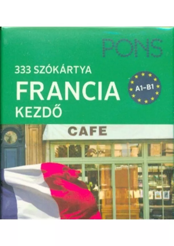 Kártya - PONS Szókártyák - Francia Kezdő 333 Szó