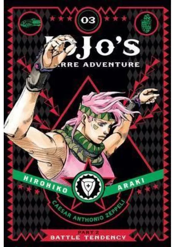 Hirohiko Araki - JoJo´s Bizarre Adventure: Part 2 - Battle Tendency 3