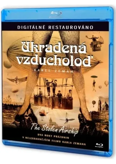 Karel Zeman:  Ukradená Vzducholoď Dvd - Restaurovaná Verze