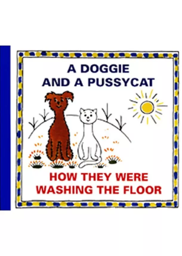 Josef Čapek - A Doggie and a Pussycat - How they were washing the Floor