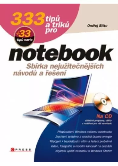 333 tipů a triků pro notebook