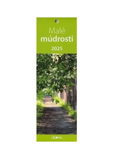 Malé múdrosti - Kalendár 2025 (záložkový)