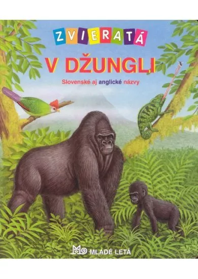 Zvieratá v džungli-Slovenské aj anglické názvy