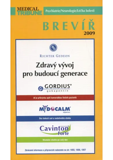 Brevíř 2009 - Psychiatrie / Neurologie / Léčba bolesti