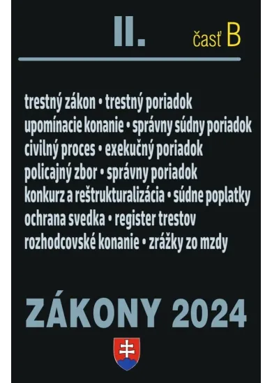 Zákony 2024 II/B