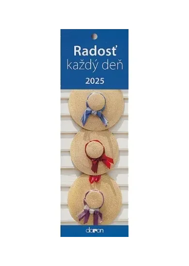 Radosť každý deň - Kalendár 2025 (záložkový)