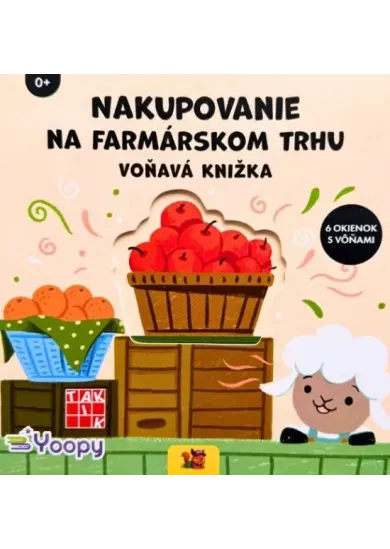 Nakupovanie na farmárskom trhu - voňavá knižka