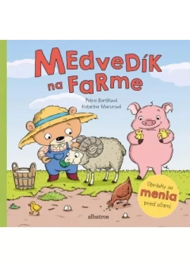 Medvedík na farme