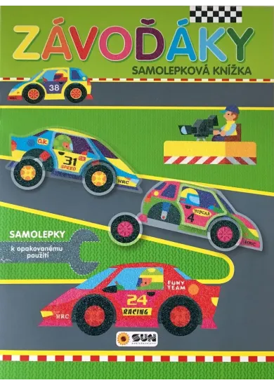 Závoďáky - samolepková knížka