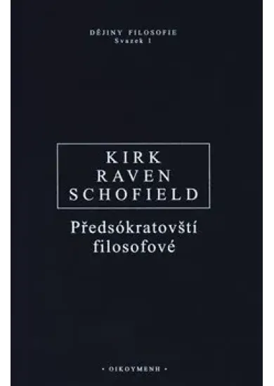 Předsókratovští filosofové