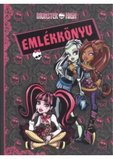 MONSTER HIGH EMLÉKKÖNYV