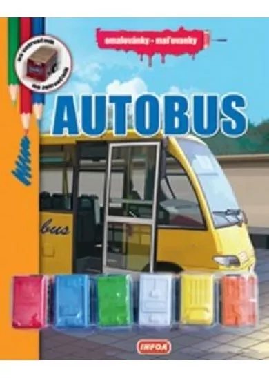 Autobus - Omalovánky + 6 hraček