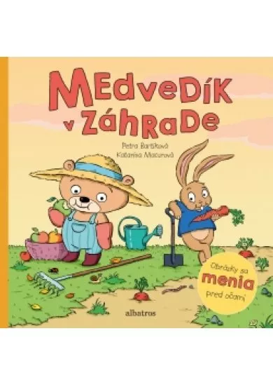 Medvedík v záhrade