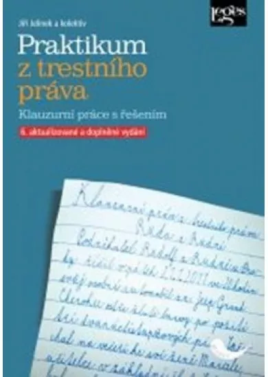 Praktikum z trestního práva (6. aktualiz