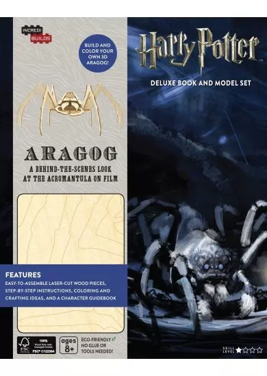 Incredibuilds: Harry Potter: Aragog Deluxe Book And Model Set