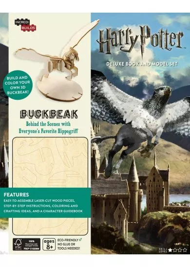 Incredibuilds: Harry Potter: Buckbeak Deluxe Book And Model Set