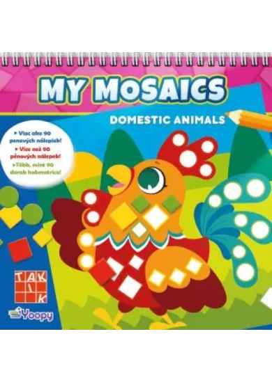 Mozaikové nálepky - Máme doma zvieratko
