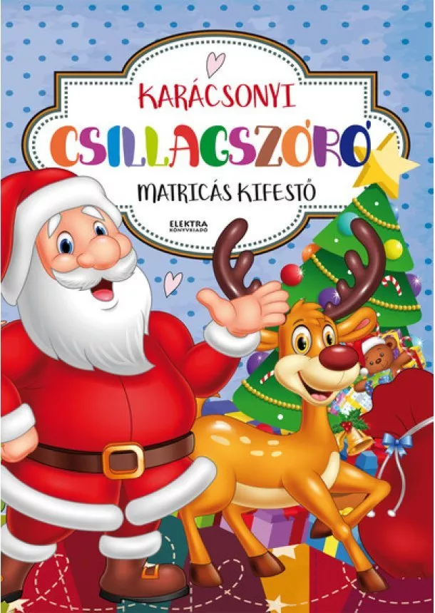 Foglalkoztató - Karácsonyi csillagszóró §K