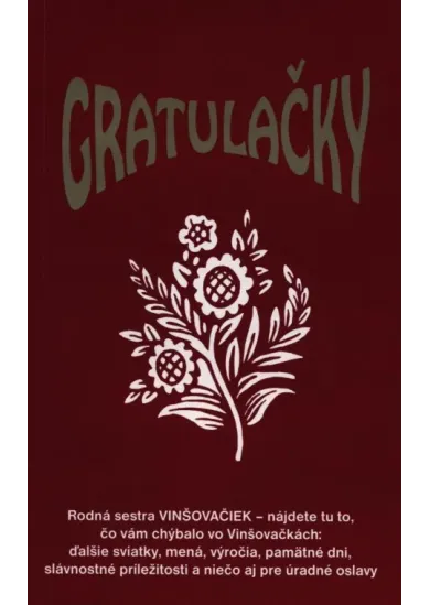Gratulačky - Marta Benčaťová