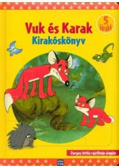 Vuk és Karak - Kirakóskönyv /5 kirakó
