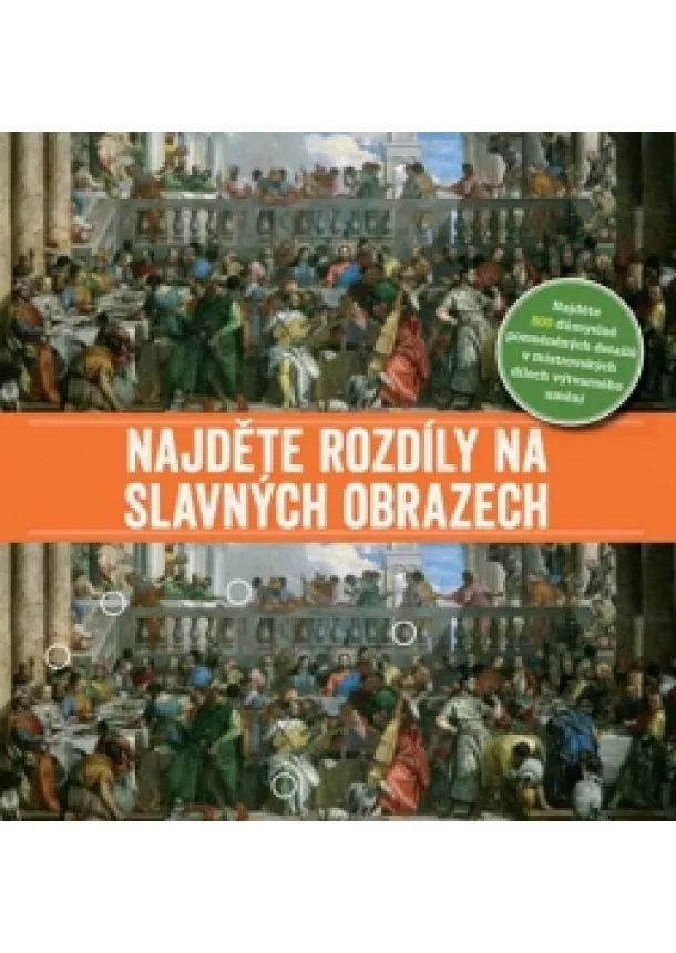 autor neuvedený - Najděte rozdíly na slavných obrazech - Najděte 800 důmyslně pozměněných detailů v mistrovských dílech výtvarného umění