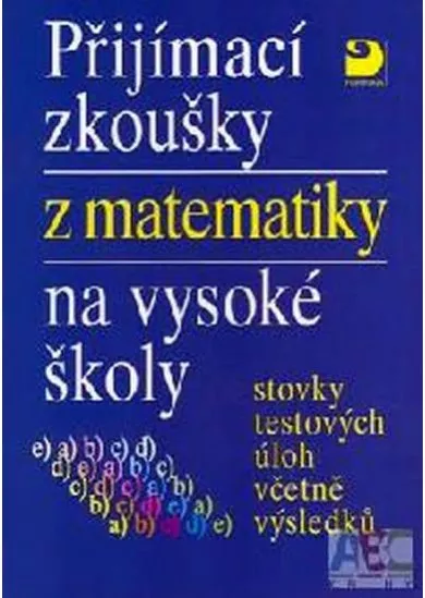 Přijímací zkoušky z matematiky na VŠ - modrá obálka