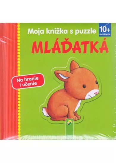 Moja knižka s puzzle- mláďatká