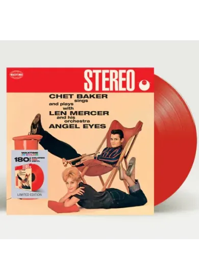 Chet Baker:  Angel Eyes (180g, red vinyl, reissue)