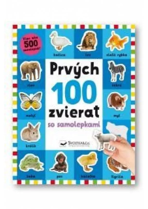 autor neuvedený - Prvých 100 zvierat so samolepkami