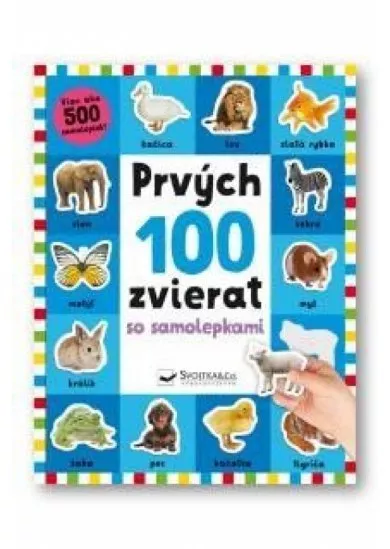 Prvých 100 zvierat so samolepkami