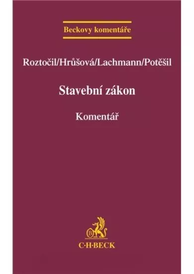 Stavební zákon. Komentář