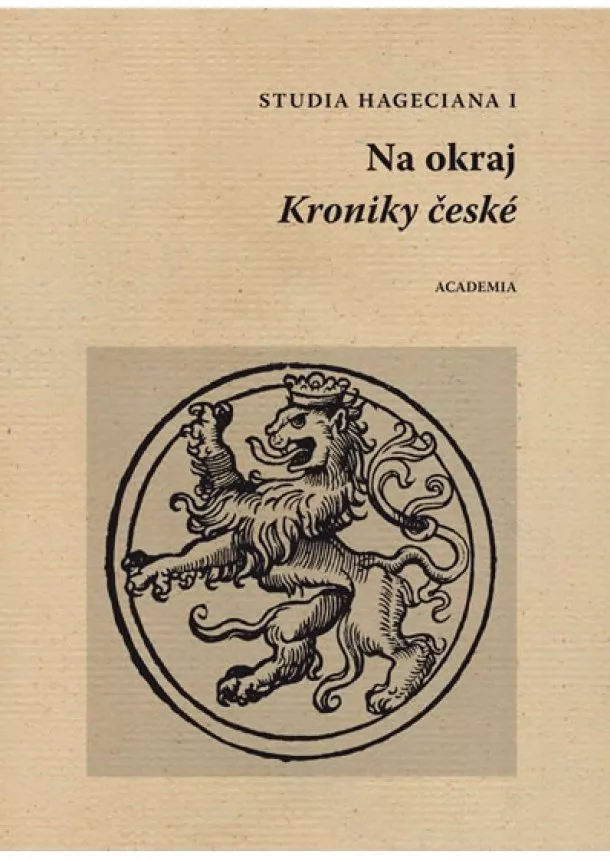 Jan Linka - Studia Hageciana I. - Na okraj Kroniky české