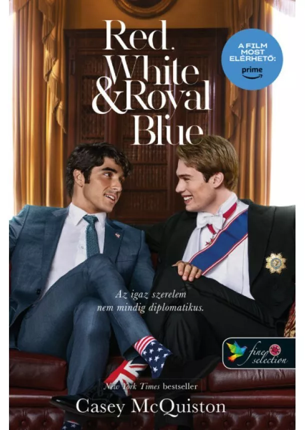 Casey McQuiston - Red, White + Royal Blue - Vörös, fehér és királykék