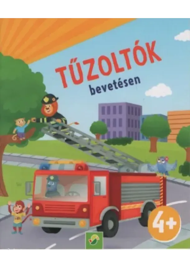 Tűzoltók bevetésen - Minikönyv