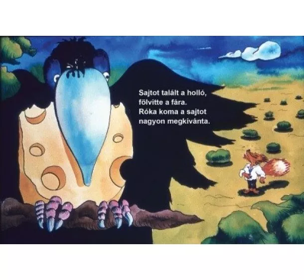 Diafilm - A holló meg a róka /Diafilm