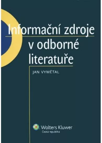 Informační zdroje v odborné literatuře