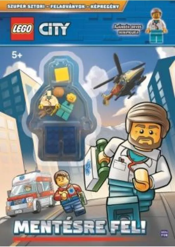 LEGO - Lego City: Mentésre fel! - Ajándék orvos minifigura!