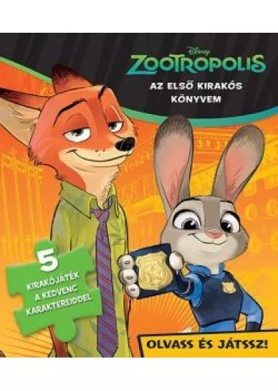 Zootropolis - Olvass és játssz! /5 kirakójáték a kedvenc karaktereiddel