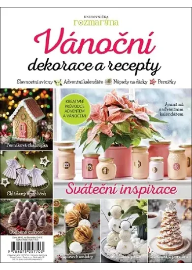 Vánoční dekorace a recepty - Knihovnička Rozmarýna