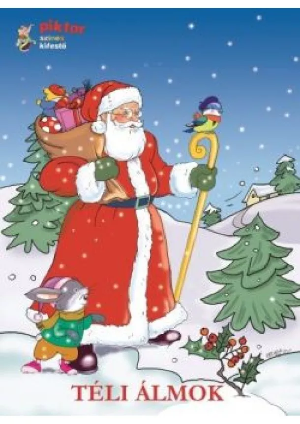 Kifestő - Téli álmok - PIKTOR Színes kifestő §K