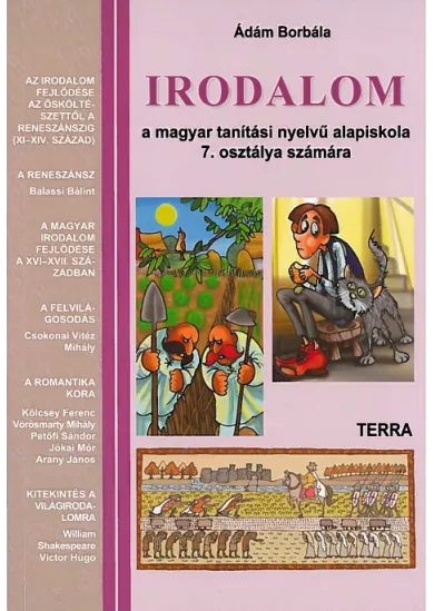 Irodalom 7 - Literatúra pre 7. ročník ZŠ s vyučovacím jazykom maďarským