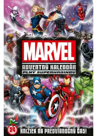 Marvel - Adventný kalendár plný superhrdinov