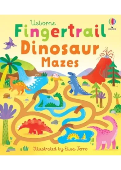 Fingertrail Dinosaur Mazes